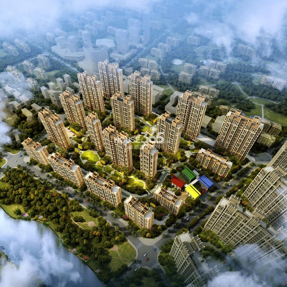 越秀星汇城三期鸟瞰图