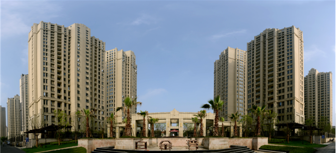 > 【高清图】白金湾小区实景 让你流连忘返